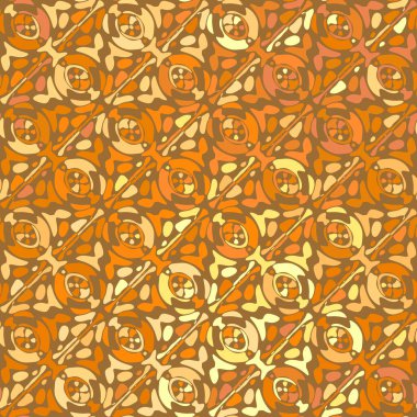 Yaratıcı karalama sanatı farklı şekil ve dokulara sahip kusursuz desen. Kolaj. Sanatsal arka plan. Soyut duvar kağıdı. Dekoratif hippi fayansları.