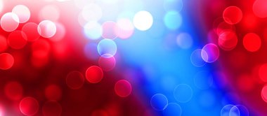 Kavramsal ışıklar duvar kağıdı. Güzel soyut çok renkli bokeh çemberleri parçacıklarla çevrili. Metninizi veya başlığınızı göstermek için boşluk ile odaklanmış olmayan canlı illüstrasyon. 
