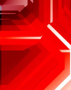 Geometrik arkaplan minimalist tasarımı. Bir teknoloji planının dijital illüstrasyonu. Fütürist şablon arkaplanı. Renkli ve canlı geometrik şekiller katmanları var. Soyut yaratıcı konsept duvar kağıdı.