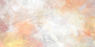 Soyut arkaplanda pürüzlü fırça darbeleri. Fırça boyası. Renkli boya darbeleri. Eşsiz duvar sanatı. Tuvaldeki modern sanat. Renkli çağdaş sanat eserleri.