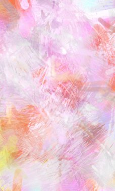 Soyut arkaplanda pürüzlü fırça darbeleri. Fırça boyası. Renkli boya darbeleri. Eşsiz duvar sanatı. Tuvaldeki modern sanat. Renkli çağdaş sanat eserleri.