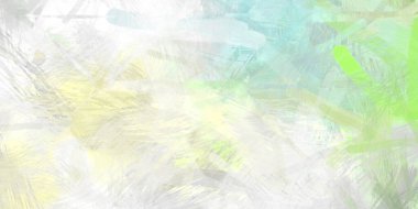 Soyut arkaplanda pürüzlü fırça darbeleri. Fırça boyası. Renkli boya darbeleri. Eşsiz duvar sanatı. Tuvaldeki modern sanat. Renkli çağdaş sanat eserleri.