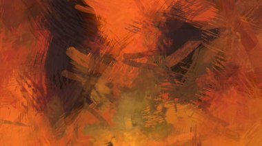 Soyut arkaplanda pürüzlü fırça darbeleri. Fırça boyası. Renkli boya darbeleri. Eşsiz duvar sanatı. Tuvaldeki modern sanat. Renkli çağdaş sanat eserleri.