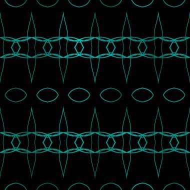 Dekoratif geometrik motif. Lüks minimalist süs malzemesi. İnce örgülü kusursuz desen. Web, kartvizit, davetiye, poster, tekstil baskısı için zarif duvar kağıdı.