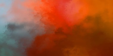 Modern fırça darbeleri. Poster, duvar sanatı, afiş, kart, kitap kapağı veya ambalaj için rahatlatıcı kompozisyonun yumuşak renkli çizimi. Pastel renklerle suluboya. 