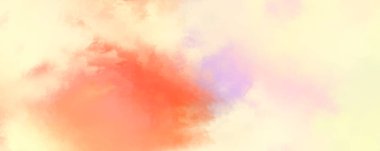 Modern fırça darbeleri. Poster, duvar sanatı, afiş, kart, kitap kapağı veya ambalaj için rahatlatıcı kompozisyonun yumuşak renkli çizimi. Pastel renklerle suluboya. 