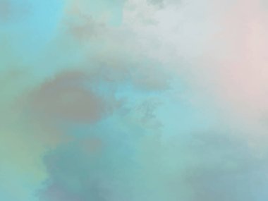 Modern fırça darbeleri. Poster, duvar sanatı, afiş, kart, kitap kapağı veya ambalaj için rahatlatıcı kompozisyonun yumuşak renkli çizimi. Pastel renklerle suluboya. 