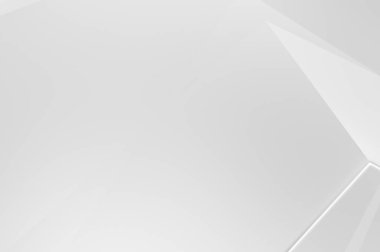 Beyaz 3d geometrik arka plan. Fütürist şablon. Karanlık elementleri olan birinci sınıf soyut duvar kâğıdı. Zarif bir zemin. Lüks minimalist tasarım. Poster, broşür, sunum için tasarım.