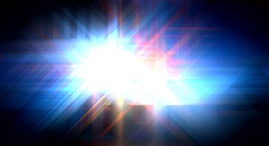 Parlak prizma arayüzü elementi. Soyut alevli geometrik arkaplan. Dijital teknolojinin grafiksel çizimi.