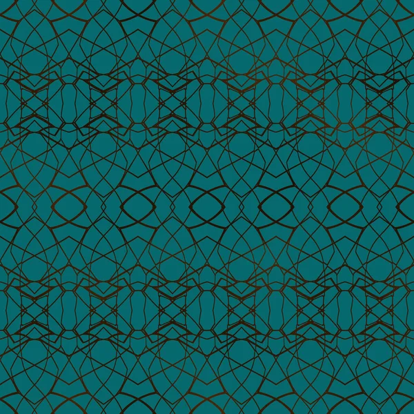 Decorative Geometric Motif Luxurious Minimalist Ornamental Material Seamless Pattern Thin — Stock Photo, Image