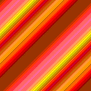 Renkli, dikişsiz şerit deseni. Soyut yüzey arkaplanı. Renkli duvar kağıtları. Retro parlak minimalist malzeme. Tekstil baskısı. Dekoratif motif.