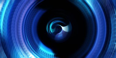 Fotoğraf makinesi konsepti. Soyut arkaplan. Dönen ışık ışınları. Hareketli kavramsal duvar kağıdı. Grafik dijital illüstrasyon. Parlayan neon ışıkları. Parlak sunum tasarım şablonu.