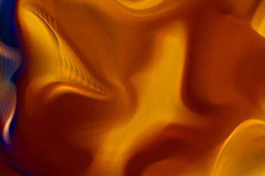 Hareketli girdapların soyut çizimi. Titreşimli renkli kıvrımların dönen akışı. Kıvrımlı ve kıvrımlı arka plan ve çizgiler. Garip duvar kâğıdı tasarımı. Dalgalanma arkaplanı.