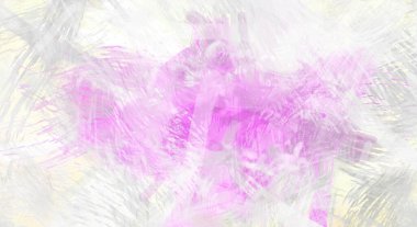 Soyut arkaplanda pürüzlü fırça darbeleri. Fırça boyası. Renkli boya darbeleri. Eşsiz duvar sanatı. Tuvaldeki modern sanat. Renkli çağdaş sanat eserleri.