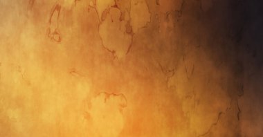 Grunge 'un geçmişi. Renkli şablon. Tasarımınız için doku ve elementler. Stres desenli gotik duvar. Büyük eski lekeli duvar kâğıdı. 