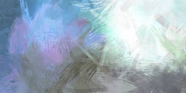 Soyut arkaplanda pürüzlü fırça darbeleri. Fırça boyası. Renkli boya darbeleri. Eşsiz duvar sanatı. Tuvaldeki modern sanat. Renkli çağdaş sanat eserleri.