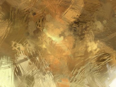 Soyut arkaplanda pürüzlü fırça darbeleri. Fırça boyası. Renkli boya darbeleri. Eşsiz duvar sanatı. Tuvaldeki modern sanat. Renkli çağdaş sanat eserleri.