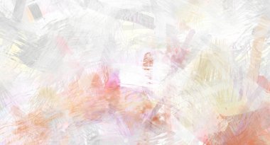 Soyut arkaplanda pürüzlü fırça darbeleri. Fırça boyası. Renkli boya darbeleri. Eşsiz duvar sanatı. Tuvaldeki modern sanat. Renkli çağdaş sanat eserleri.