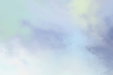 Modern fırça darbeleri. Poster, duvar sanatı, afiş, kart, kitap kapağı veya ambalaj için rahatlatıcı kompozisyonun yumuşak renkli çizimi. Pastel renklerle suluboya. 