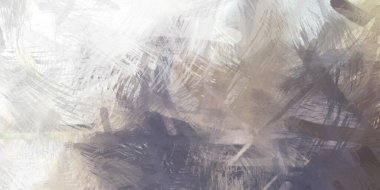 Soyut arkaplanda pürüzlü fırça darbeleri. Fırça boyası. Renkli boya darbeleri. Eşsiz duvar sanatı. Tuvaldeki modern sanat. Renkli çağdaş sanat eserleri.