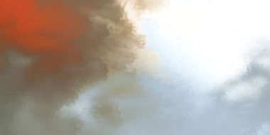 Modern fırça darbeleri. Poster, duvar sanatı, afiş, kart, kitap kapağı veya ambalaj için rahatlatıcı kompozisyonun yumuşak renkli çizimi. Pastel renklerle suluboya. 