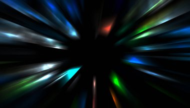 Parlayan yıldızın patlaması. Dinamik renkli arkaplan resmi. Parıldayan ışıklar duvar kağıdı. Tasarımınız için canlı şablon.