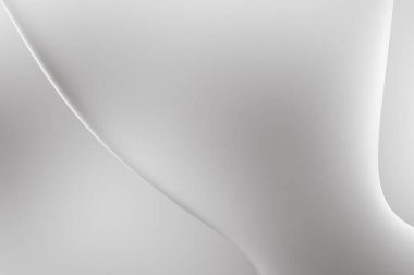 Dalgalanmalı soyut arkaplan. Pankart ya da kapak tasarımı için dekorasyon. Web sitesi, poster, marka kimliği, broşür, sunum şablonu için lüks ışık arka planı. Dalgalı şekilli kaliteli tasarım. 