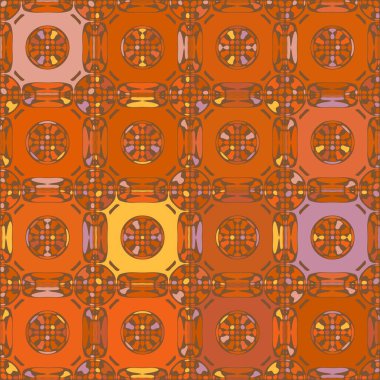 Soyut duvar kağıdı. Dekoratif hippi fayansları. Sanatsal arka plan. Yaratıcı karalama sanatı farklı şekil ve dokulara sahip kusursuz desen. Kolaj.