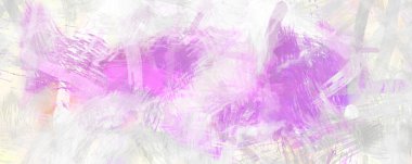 Soyut arkaplanda pürüzlü fırça darbeleri. Fırça boyası. Renkli boya darbeleri. Eşsiz duvar sanatı. Tuvaldeki modern sanat. Renkli çağdaş sanat eserleri.