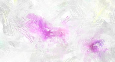 Soyut arkaplanda pürüzlü fırça darbeleri. Fırça boyası. Renkli boya darbeleri. Eşsiz duvar sanatı. Tuvaldeki modern sanat. Renkli çağdaş sanat eserleri.