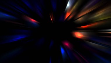 Parlayan yıldızın patlaması. Dinamik renkli arkaplan resmi. Parıldayan ışıklar duvar kağıdı. Tasarımınız için canlı şablon.