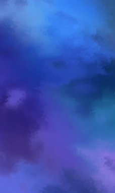 Modern fırça darbeleri. Poster, duvar sanatı, afiş, kart, kitap kapağı veya ambalaj için rahatlatıcı kompozisyonun yumuşak renkli çizimi. Pastel renklerle suluboya. 