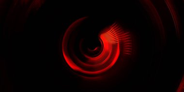 Fotoğraf makinesi konsepti. Soyut arkaplan. Dönen ışık ışınları. Hareketli kavramsal duvar kağıdı. Grafik dijital illüstrasyon. Parlayan neon ışıkları. Parlak sunum tasarım şablonu.