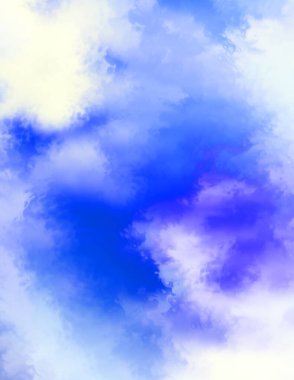 Modern fırça darbeleri. Poster, duvar sanatı, afiş, kart, kitap kapağı veya ambalaj için rahatlatıcı kompozisyonun yumuşak renkli çizimi. Pastel renklerle suluboya. 