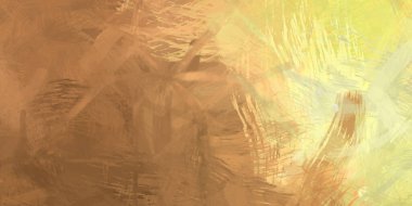 Soyut arkaplanda pürüzlü fırça darbeleri. Fırça boyası. Renkli boya darbeleri. Eşsiz duvar sanatı. Tuvaldeki modern sanat. Renkli çağdaş sanat eserleri.