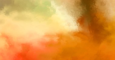 Modern fırça darbeleri. Poster, duvar sanatı, afiş, kart, kitap kapağı veya ambalaj için rahatlatıcı kompozisyonun yumuşak renkli çizimi. Pastel renklerle suluboya. 