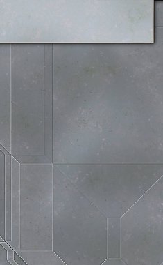 Katmanlı paneller. Fütürist soyut duvar kağıdı. Geometrik teknolojik yansıtıcı arka plan 3D metalik doku. Uzay gemisi desen yüzeyi.