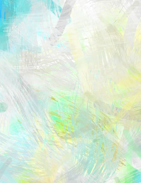 Rough Brushstrokes Abstract Background Brush Painting Color Strokes Paint Unique — Stock Photo, Image