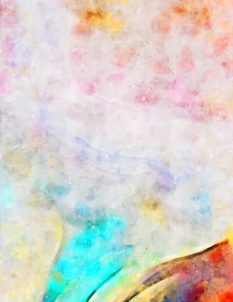 Иллюстрация Аквареля Современная Современная Фактура Абстрактный Цвет Фона Живописи Творческие — стоковое фото
