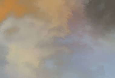 Modern fırça darbeleri. Poster, duvar sanatı, afiş, kart, kitap kapağı veya ambalaj için rahatlatıcı kompozisyonun yumuşak renkli çizimi. Pastel renklerle suluboya. 