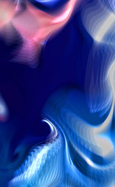 Hareketli girdapların soyut çizimi. Titreşimli renkli kıvrımların dönen akışı. Kıvrımlı ve kıvrımlı arka plan ve çizgiler. Garip duvar kâğıdı tasarımı. Dalgalanma arkaplanı.