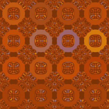 Soyut duvar kağıdı. Dekoratif hippi fayansları. Sanatsal arka plan. Yaratıcı karalama sanatı farklı şekil ve dokulara sahip kusursuz desen. Kolaj.