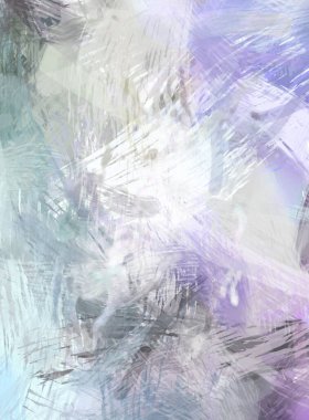 Soyut arkaplanda pürüzlü fırça darbeleri. Fırça boyası. Renkli boya darbeleri. Eşsiz duvar sanatı. Tuvaldeki modern sanat. Renkli çağdaş sanat eserleri.