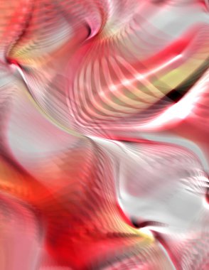 Hareketli girdapların soyut çizimi. Titreşimli renkli kıvrımların dönen akışı. Kıvrımlı ve kıvrımlı arka plan ve çizgiler. Garip duvar kâğıdı tasarımı. Dalgalanma arkaplanı.