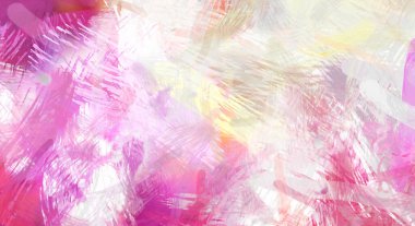 Soyut arkaplanda pürüzlü fırça darbeleri. Fırça boyası. Renkli boya darbeleri. Eşsiz duvar sanatı. Tuvaldeki modern sanat. Renkli çağdaş sanat eserleri.