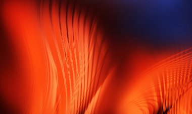 Soyut, enerjik bir arkaplan. Renkli, dalgalı duvar kâğıdı. Grafik konsept çizimi. Yumuşak dalgalı çizgiler. Girdap gibi renkli canlı şekiller..