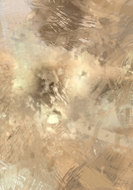 Soyut arkaplanda pürüzlü fırça darbeleri. Fırça boyası. Renkli boya darbeleri. Eşsiz duvar sanatı. Tuvaldeki modern sanat. Renkli çağdaş sanat eserleri.