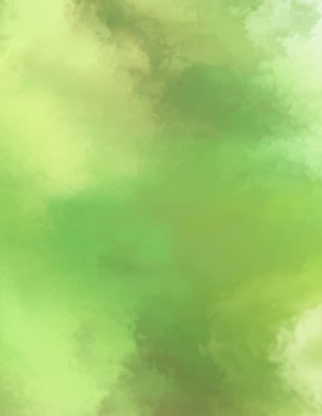 Modern fırça darbeleri. Poster, duvar sanatı, afiş, kart, kitap kapağı veya ambalaj için rahatlatıcı kompozisyonun yumuşak renkli çizimi. Pastel renklerle suluboya. 