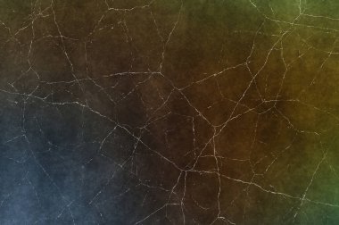 Çatlak grunge arka planı. Çatlak ve lekeli duvar kağıdı. Renkli çizilmiş şablon. Tasarımınız için doku ve elementler. Sıkıntılı desenli gotik duvar.