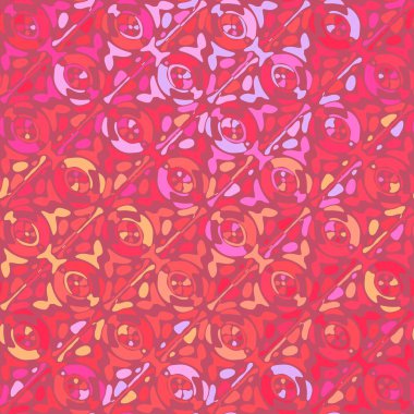 Yaratıcı karalama sanatı farklı şekil ve dokulara sahip kusursuz desen. Kolaj. Sanatsal arka plan. Soyut duvar kağıdı. Dekoratif hippi fayansları.